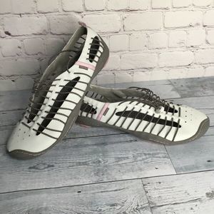 Jambu JUB Water Ready Women's Leather Bare Feet Lacing Flats/Loafers Size 11